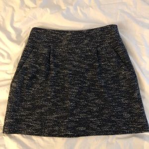 Theory Tweed Mini-Skirt